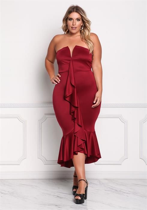 Շքեղ զգեստներ՝ փարթամ կառուցվածք ունեցող կանանց համար