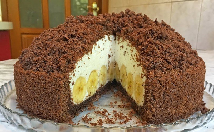 Շոկոլադային տորթ՝ բանանի հաճելի համով. քաղցրակերներն անտարբեր չեն մնա