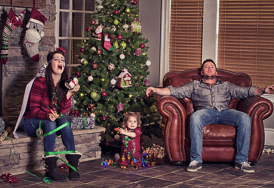 12 լուսանկար այն մասին, թե ինչպես է իրականում տնային տնտեսուհու կյանքը