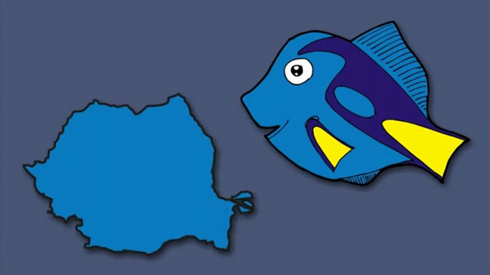 Ինչ-որ մեկը ձևափոխել է Եվրոպայի քարտեզը այնպես, որ կարծես երկրները «կենդանի» արարածներ լինեն