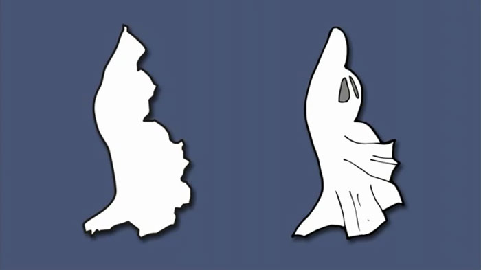 Ինչ-որ մեկը ձևափոխել է Եվրոպայի քարտեզը այնպես, որ կարծես երկրները «կենդանի» արարածներ լինեն