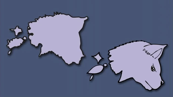 Ինչ-որ մեկը ձևափոխել է Եվրոպայի քարտեզը այնպես, որ կարծես երկրները «կենդանի» արարածներ լինեն