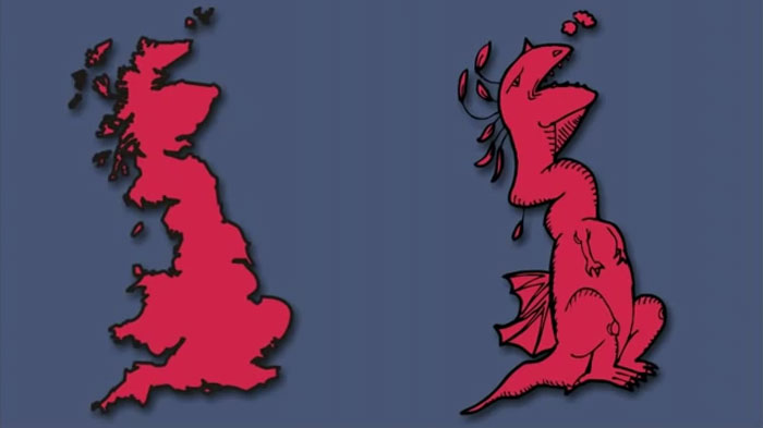 Ինչ-որ մեկը ձևափոխել է Եվրոպայի քարտեզը այնպես, որ կարծես երկրները «կենդանի» արարածներ լինեն