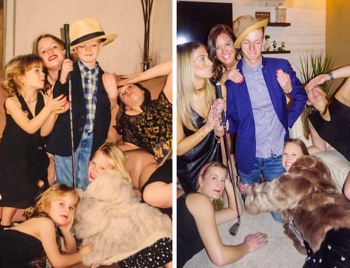 Ահա՛, թե ինչ է պատահում, երբ մարդիկ փորձում են կրկնել մանկության տարիների լուսանկարը: 26 զվարճալի եւ գեղեցիկ լուսանկարներ։