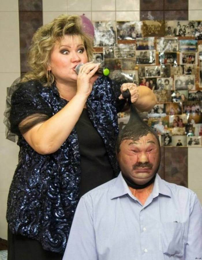 Լացելու աստիճալ զվարճալի լուսանկարներ, որոնք արվել են հարսանիքների մրցույթների ժամանակ