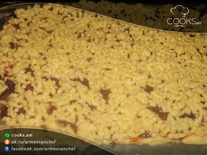 Հեշտ ու արագ պատրաստվող պիրոգ ջեմով: Վայելեք այն տաք թեյի հետ