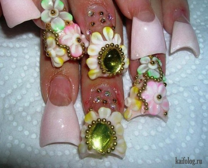 Մանիկյուրի նկարների ընտրանի, որը վախեցնում է բոլորին