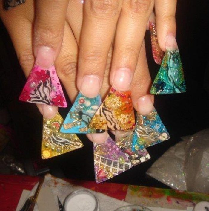 Մանիկյուրի նկարների ընտրանի, որը վախեցնում է բոլորին