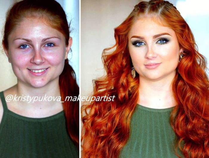 Այս դիմահարդար-կախարդուհու ձեռքում հասարակ կանայք վերածվում են իսկական փայլուն աստվածուհիների