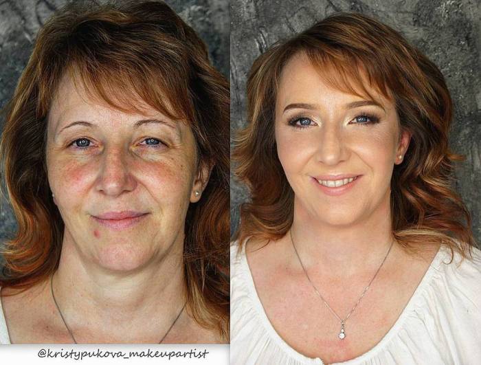 Այս դիմահարդար-կախարդուհու ձեռքում հասարակ կանայք վերածվում են իսկական փայլուն աստվածուհիների