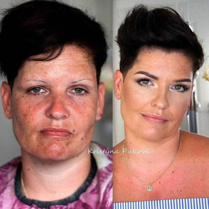 Այս դիմահարդար-կախարդուհու ձեռքում հասարակ կանայք վերածվում են իսկական փայլուն աստվածուհիների