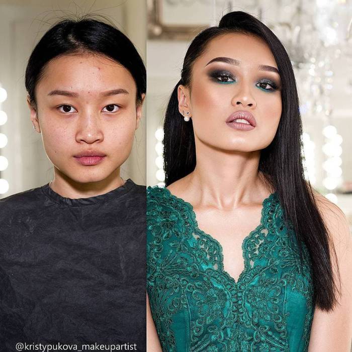 Այս դիմահարդար-կախարդուհու ձեռքում հասարակ կանայք վերածվում են իսկական փայլուն աստվածուհիների