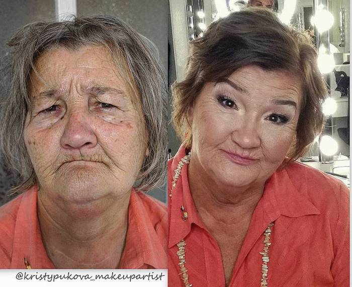 Այս դիմահարդար-կախարդուհու ձեռքում հասարակ կանայք վերածվում են իսկական փայլուն աստվածուհիների