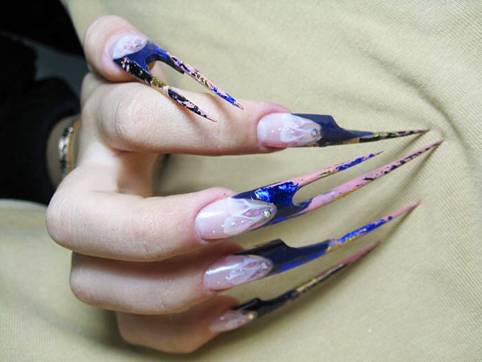 Մանիկյուրի նկարների ընտրանի, որը վախեցնում է բոլորին