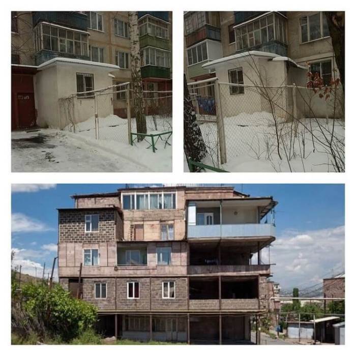 Լուսանկարներ ամբարտավան հարևանների մասին , որոնք ընդարձակվում են բոլոր ուղղություններով