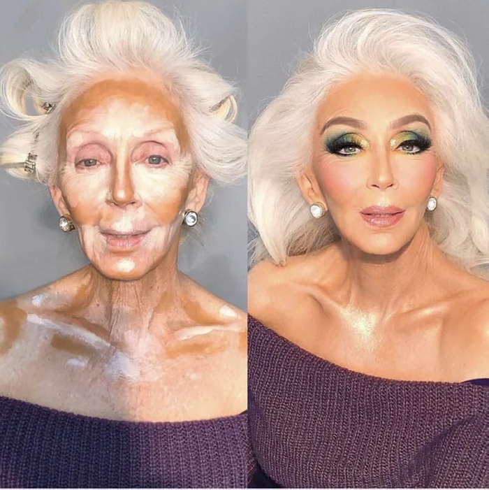 Ինչպե՞ս կարող է դիմահարդարումը փոխել արտաքինը. Անհավատալի փոփոխություններ