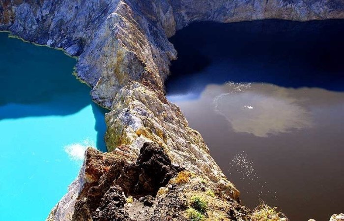 Ջրի անսովոր գույն ունեցող 12 ջրամբար
