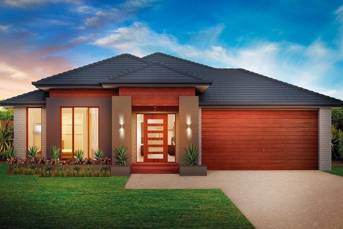 Մեկ հարկանի տների գեղեցիկ ֆասադներ. 51 գաղափարների լուսանկարներ