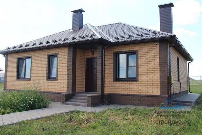 Մեկ հարկանի տների գեղեցիկ ֆասադներ. 51 գաղափարների լուսանկարներ