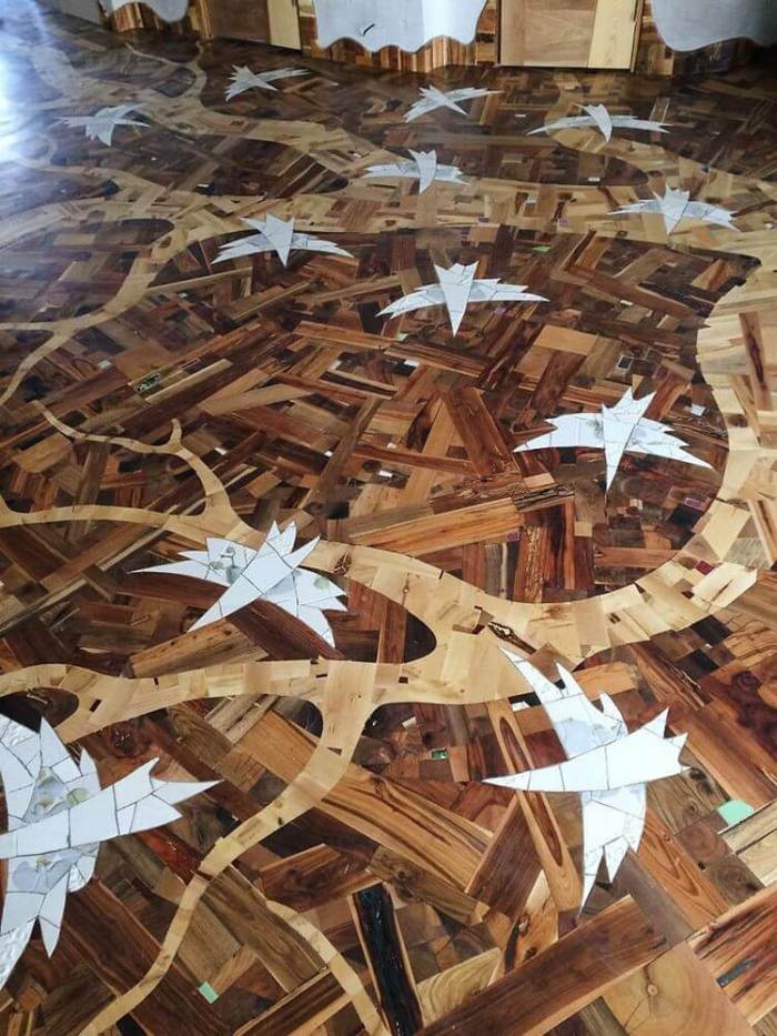 Նա 40 պարկ փայտ հավաքեց և գործի անցավ