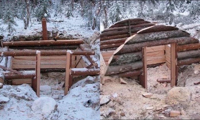 Կինը ամուսնուն տանից դուրս հանեց, իսկ նա իր ձեռքերով փոքրիկ տնակ պատրաստեց անտառում