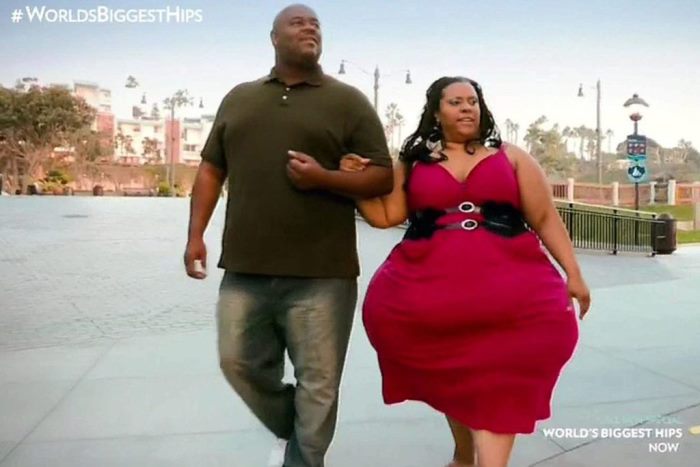 Ինչպիսին է գրեթե 2,5 մետր լայնությամբ կոնքերով կնոջ կազմվածքը
