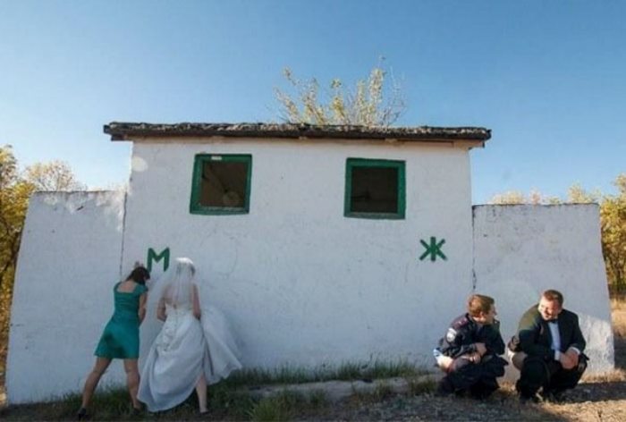 10 զվարճալի հարսանեկան լուսանկարներ, որոնք նայելուց հետո դուք չեք ցանկանա ամուսնանալ