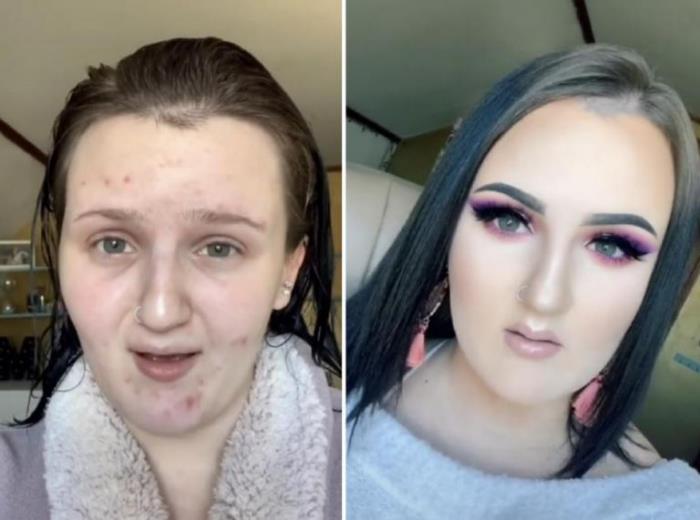 Աղջիկները որոշեցին տեղադրել լուսանկարներ առանց դիմահարդարման: Ընկերները նրանց դժվարությամբ ճանաչեցին