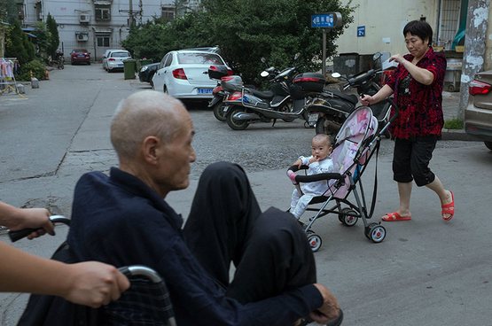 Օրիգինալ լուսանկար&ndash;էսքիզներ չինական Հեյֆեյ փողոցից՝ Տաո Լյուի կողմից