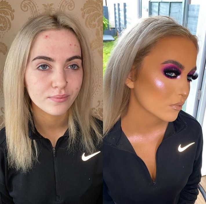 20 աղջիկներ, ովքեր ցանկանում էին նորաձև դիմահարդարում, բայց դիմահարդարը վերցրեց այն և թույլ տվեց այն