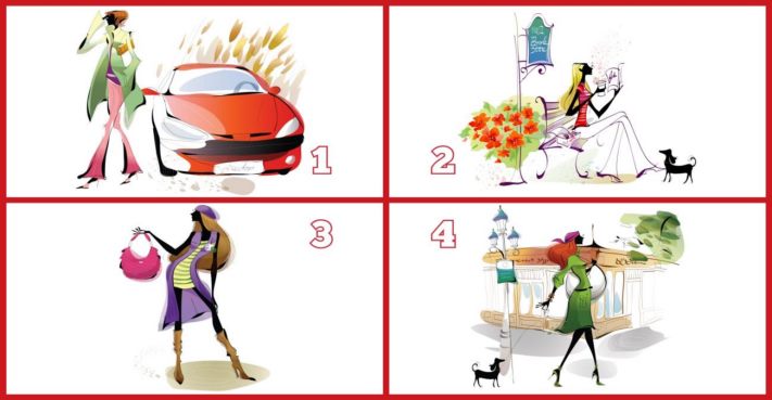 Կանացի հոգեբանական թեստ. Ընտրեք իրավիճակ նկարում և պարզեք, թե ինչպես եք դրսևորվում սիրային հարաբերություններում