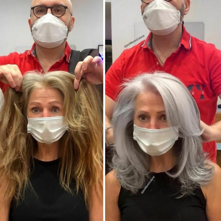 Մազի ներկերի մասնագետը կանանց ապացուցեց, որ ճերմակ մազերը կարող են գեղեցիկ լինել: Ահա մի քանի օրինակ