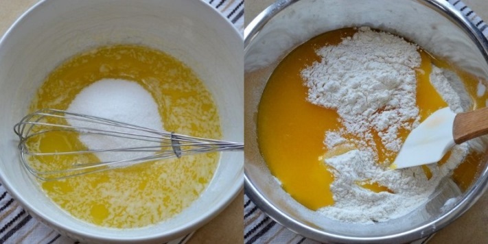 Ինչպես թխել կաթնաշոռով և նուշով թխվածքաբլիթներ