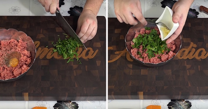 Նա 4 պինդ խաշած ձու է դնում հենց ֆարշով բարձի վրա&hellip; արդյո՞ւնքը. կարկանդակների կարկանդակ