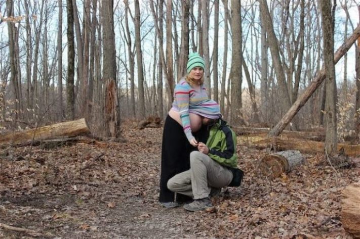 Չկրկնեք. Հղի կանանց 15 շատ տարօրինակ նկարներ