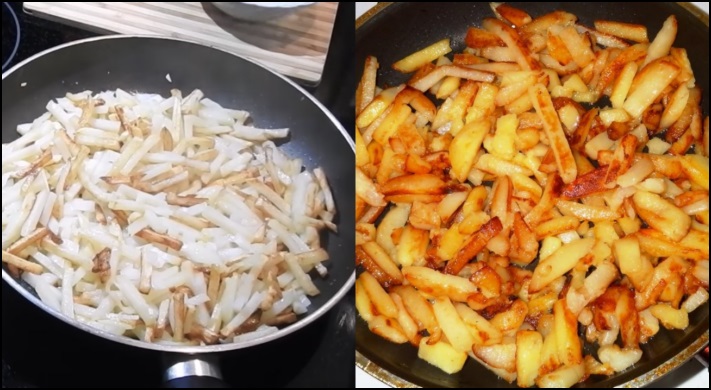 Ահա թե ինչ գաղտնի բաղադրիչ եմ ես ավելացնում` խրթխրթան տապակած կարտոֆիլ ստանալու համար