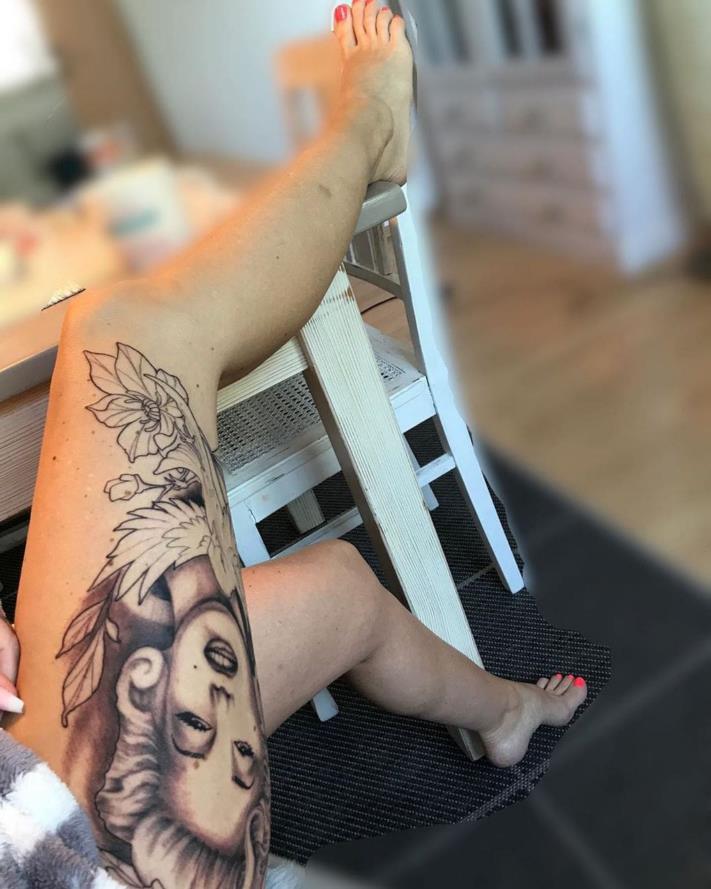 Շատ գեղեցիկ և անսովոր, կրեատիվ, իմաստով դաջվածքների 20 օրինակ, որոնք արվել են ոտքերին