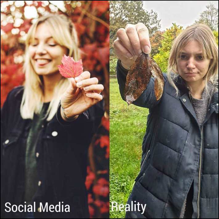 Աղջիկն առանց ամաչելու ցույց տվեց, թե իրականում ինչպիսին են իդեալական պահերը սոցիալական ցանցերից