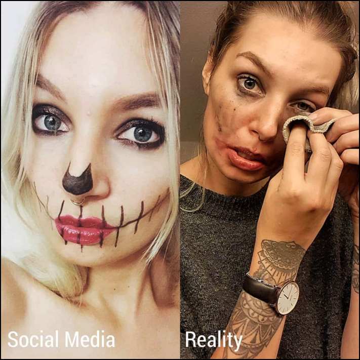 Աղջիկն առանց ամաչելու ցույց տվեց, թե իրականում ինչպիսին են իդեալական պահերը սոցիալական ցանցերից