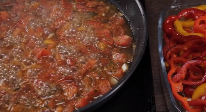 Ջեռոցում բանջարեղենով պատրաստված հավ՝ &laquo;Պիկասո&raquo;