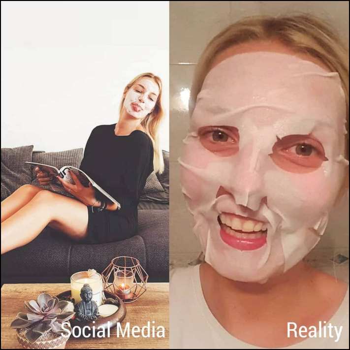 Աղջիկն առանց ամաչելու ցույց տվեց, թե իրականում ինչպիսին են իդեալական պահերը սոցիալական ցանցերից