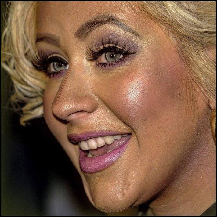 Բեղիկներ, ծակոտիներ և ցաներ: Ինչպիսին են համաշխարհային աստղերի դեմքերը մոտիկից