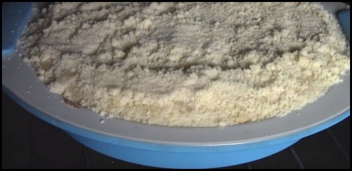 Թթվասերով խնձորով համեղ պիրոգ