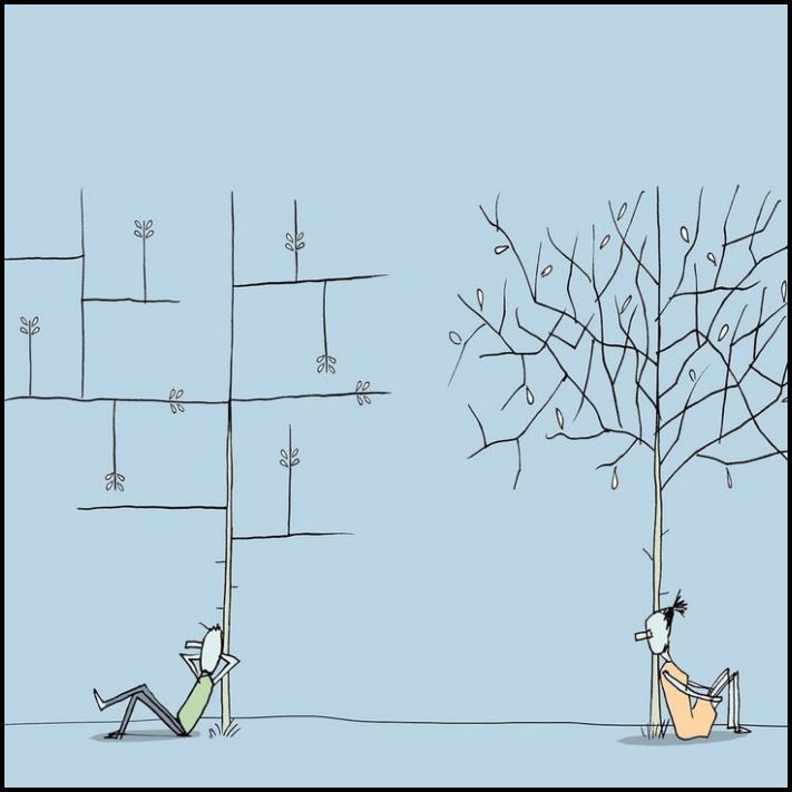 18 նկարազարդում մի նկարչից, ով բացահայտում է ժամանակակից հասարակության բոլոր թերությունները