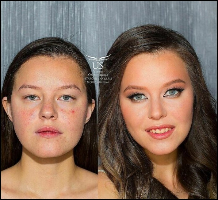 Առաջ և հետո։ 30 օրինակ, թե ինչ կարող է անել լավ դիմահարդարը