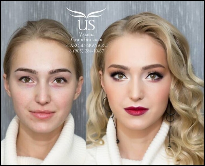 Առաջ և հետո։ 30 օրինակ, թե ինչ կարող է անել լավ դիմահարդարը