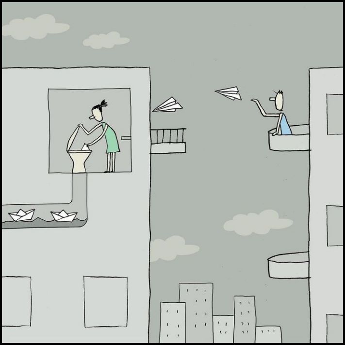 18 նկարազարդում մի նկարչից, ով բացահայտում է ժամանակակից հասարակության բոլոր թերությունները