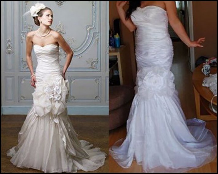 Ցավալի է։ 11 հարսնացու, ովքեր սխալվեցին և առցանց հարսանեկան զգեստ պատվիրեցին