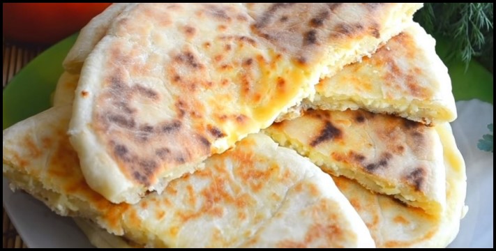 Կլոր խաչապուրիներ՝ չոր թավայի մեջ