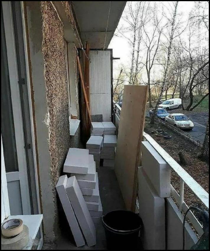 Ընտանիքը թափթփված, անխնամ պատշգամբը վերածեց հանգստավայրի